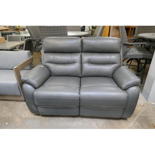 1463 - Fletcher 2 Seater Leather power Recliner , Original RRP £983.33 + vat (4206-31) *This lot is subject... 