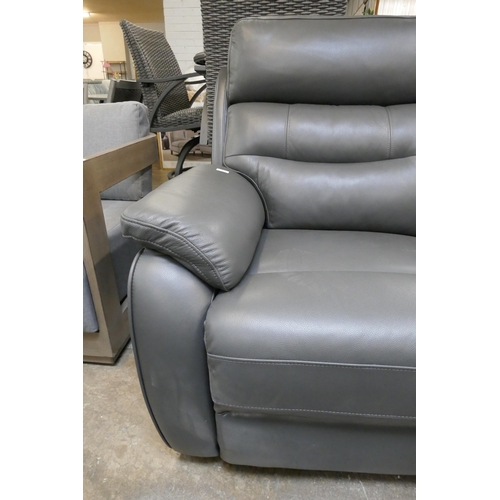 1463 - Fletcher 2 Seater Leather power Recliner , Original RRP £983.33 + vat (4206-31) *This lot is subject... 