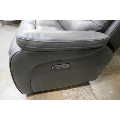 1463 - Fletcher 2 Seater Leather power Recliner , Original RRP £983.33 + vat (4206-31) *This lot is subject... 