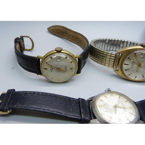 1137 - Five wristwatches including Rotary and Accurist