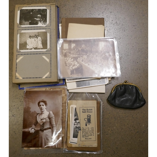 1150 - A collection of of Edwardian and later black and white photographs **PLEASE NOTE THIS LOT IS NOT ELI... 