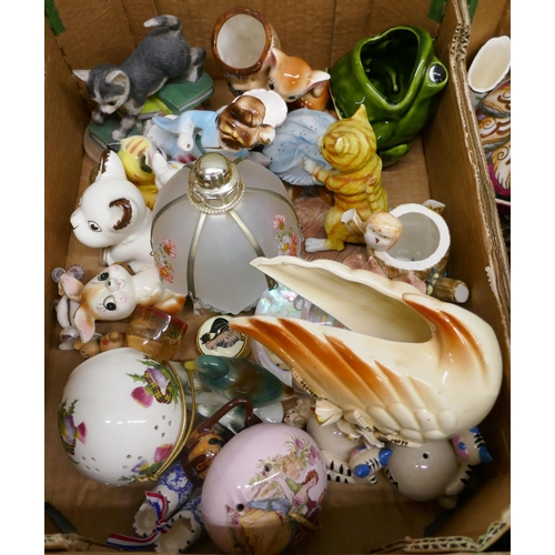 1168 - Seven boxes of assorted china, etc.**PLEASE NOTE THIS LOT IS NOT ELIGIBLE FOR IN-HOUSE POSTING AND P... 