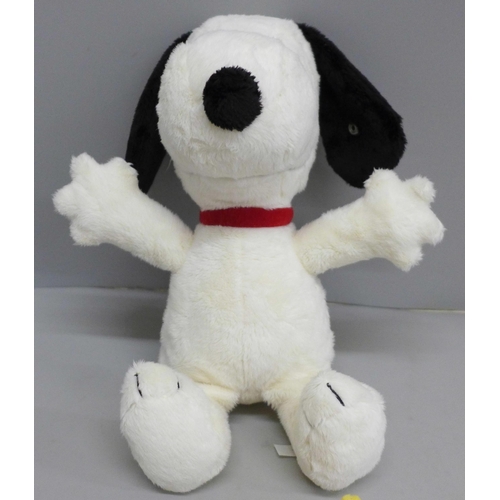 603 - A Steiff Snoopy and Woodstock, boxed