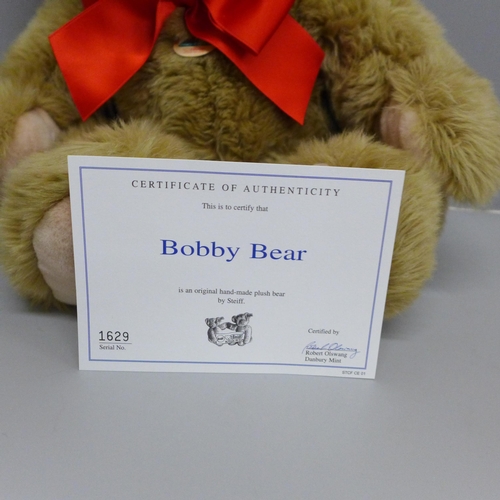 606 - A Steiff Bobby Bear, boxed