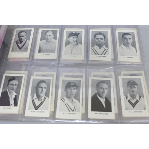 625 - Cigarette cards; Cricket, inc. complete (2), Morris, Thomson Worlds Best (32/32) & ( 85/72), 142