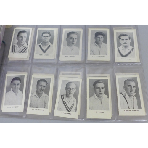 625 - Cigarette cards; Cricket, inc. complete (2), Morris, Thomson Worlds Best (32/32) & ( 85/72), 142