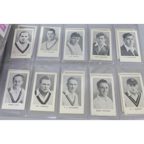 625 - Cigarette cards; Cricket, inc. complete (2), Morris, Thomson Worlds Best (32/32) & ( 85/72), 142