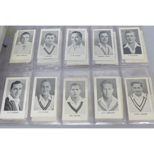 625 - Cigarette cards; Cricket, inc. complete (2), Morris, Thomson Worlds Best (32/32) & ( 85/72), 142