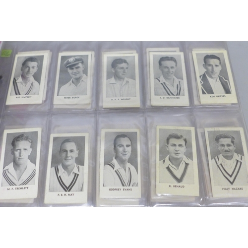 625 - Cigarette cards; Cricket, inc. complete (2), Morris, Thomson Worlds Best (32/32) & ( 85/72), 142