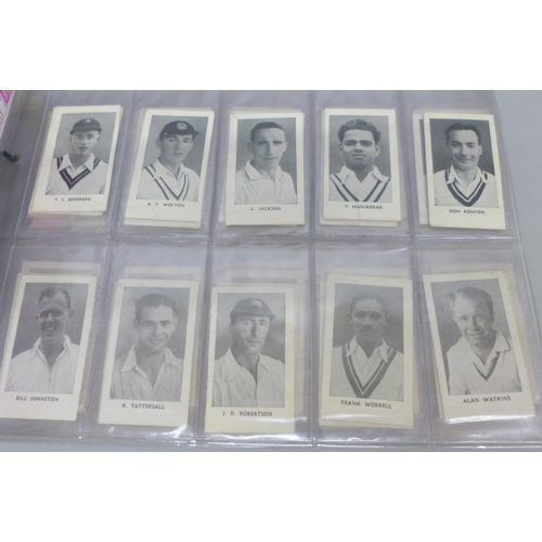 625 - Cigarette cards; Cricket, inc. complete (2), Morris, Thomson Worlds Best (32/32) & ( 85/72), 142