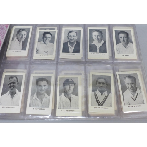 625 - Cigarette cards; Cricket, inc. complete (2), Morris, Thomson Worlds Best (32/32) & ( 85/72), 142