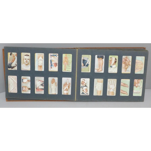 633 - An album of early 20th Century Wills's cigarette cards, four sets