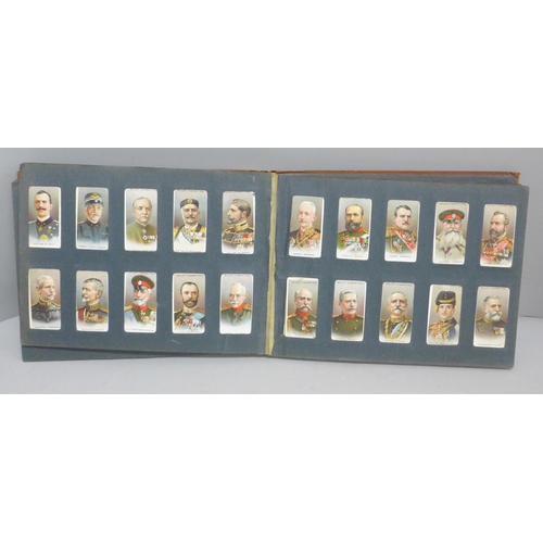 633 - An album of early 20th Century Wills's cigarette cards, four sets