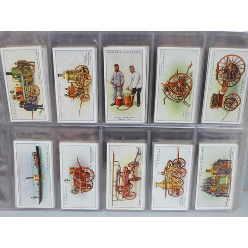 663 - Cigarette cards; 10 complete sets, inc. Ogdens Broadcasting, Players Army Life, Sarony Autographs, G... 