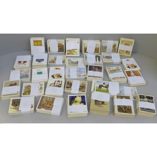 688 - Cigarette cards; large cards, Players & Wills part sets, duplication (some heavy), 1100*