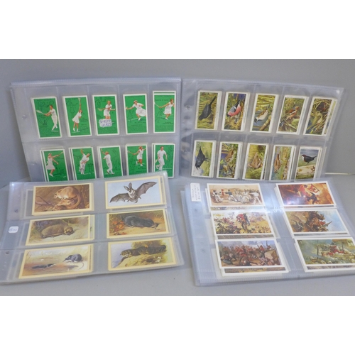 689 - Cigarette cards; 40 Players complete sets, inc. modern (22)