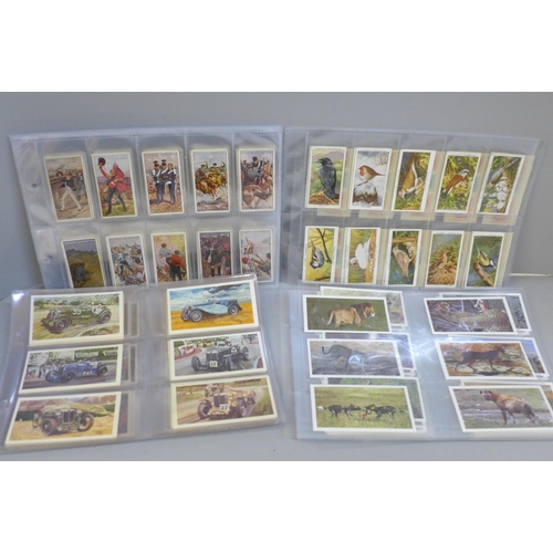 689 - Cigarette cards; 40 Players complete sets, inc. modern (22)