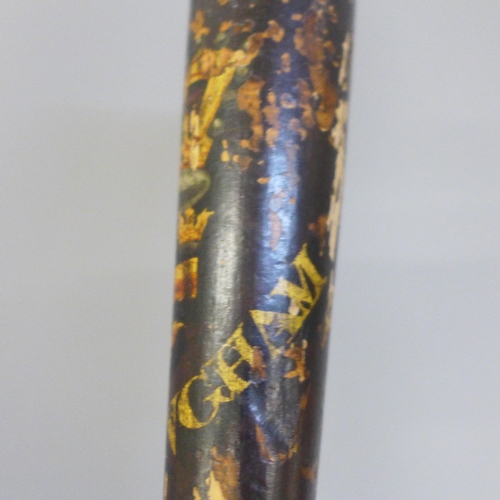 701 - A Victorian police truncheon, Nottingham constabulary