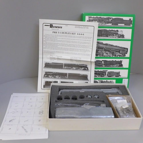 712 - A model railway kit, Bowser Pennsy T-1, #101000