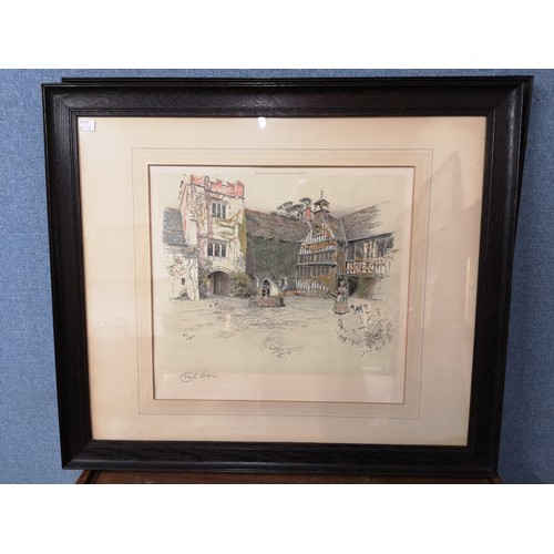 289 - Cecil Aldin, two signed prints, framed