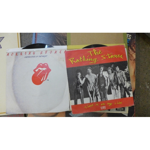 748 - Eleven Rolling Stones LP records, 7