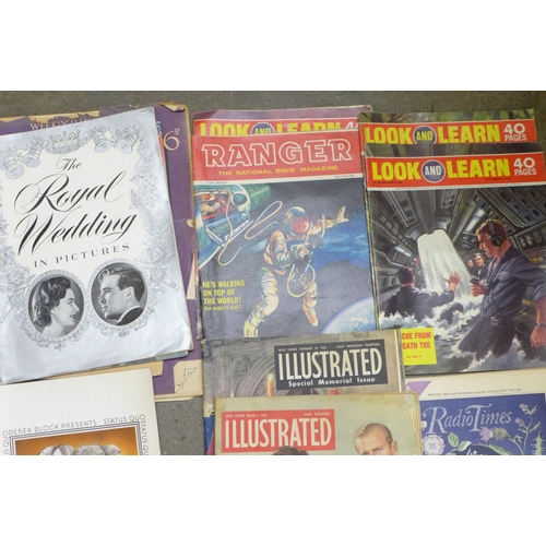 782 - Vintage magazines including music interest