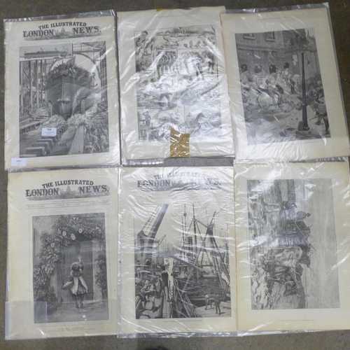 784 - Illustrated London News original papers