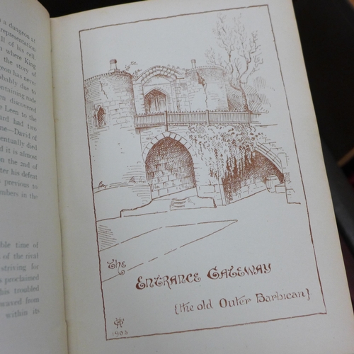 802 - Books - a collection of books on Nottingham including the Antiquities of Nottingham 1677, disbound, ... 