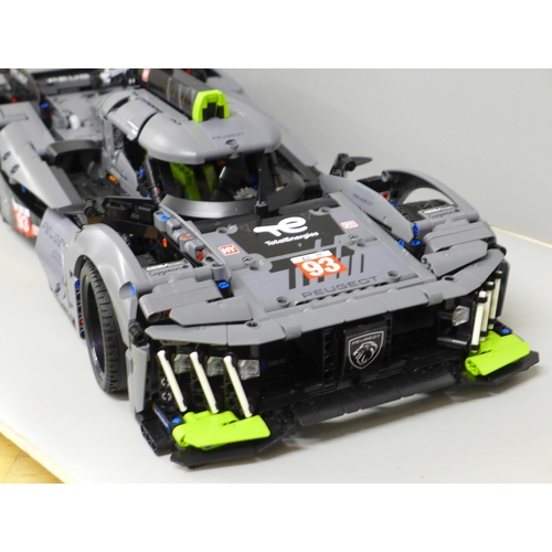 825 - A Lego Technic model of a Peugeot 9x8 car with box