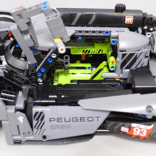 825 - A Lego Technic model of a Peugeot 9x8 car with box