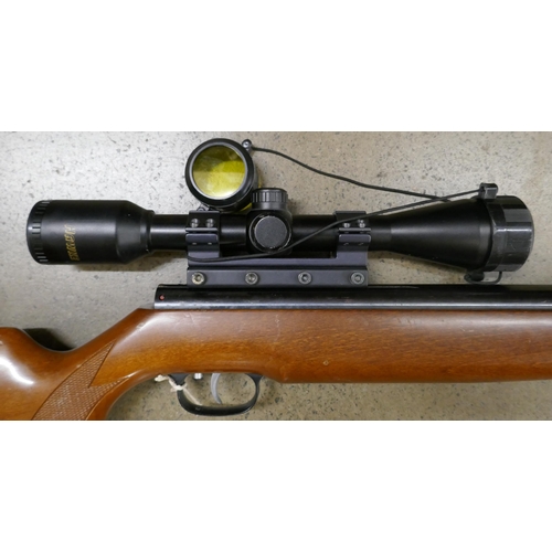 833 - A Weirauch HW95 .177, 4.5 calibre air rifle and scope