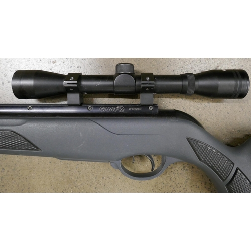 834 - A Gamo Viperskeet air rifle, .22 calibre, with scope