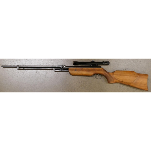 838 - A Relum Tornado .22 target shooting air rifle