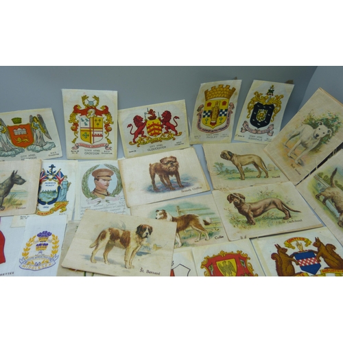 848 - Cigarette cards, silk odds, Sinclair O'Leary, Anstie Middlesex; Will Best Dog (23); Phillips, Town A... 