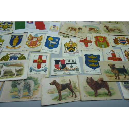 848 - Cigarette cards, silk odds, Sinclair O'Leary, Anstie Middlesex; Will Best Dog (23); Phillips, Town A... 