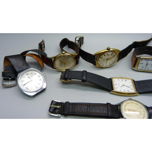 931 - Wristwatches including Citizen, Montine, Rotary