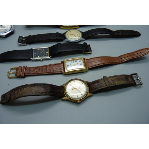 931 - Wristwatches including Citizen, Montine, Rotary