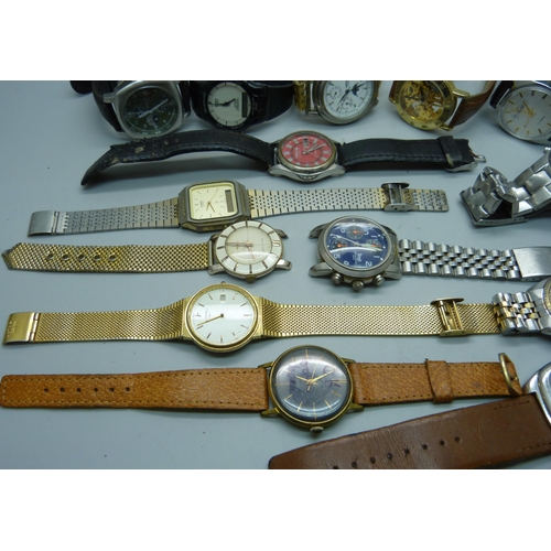 936 - A collection wristwatches