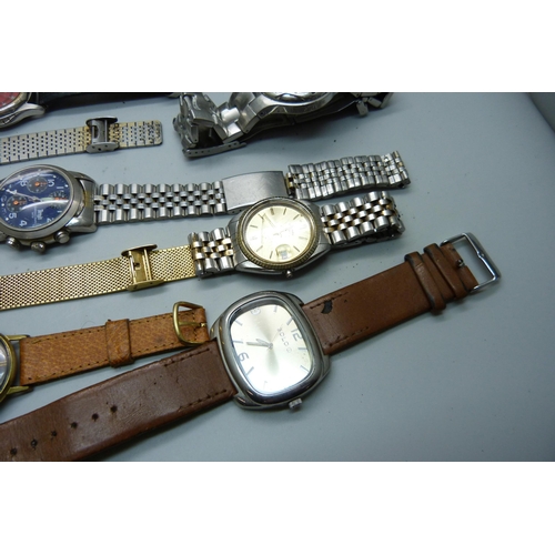 936 - A collection wristwatches