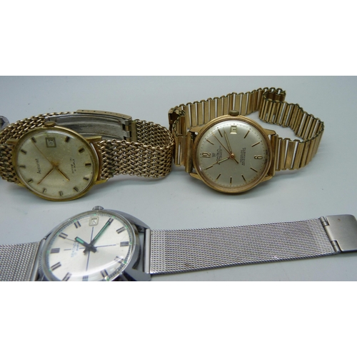 937 - Five wristwatches including Seiko and Onsa