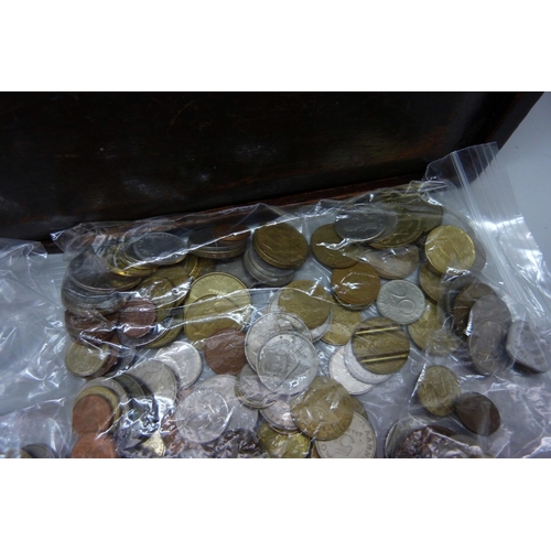 951 - A collection of coins, etc.