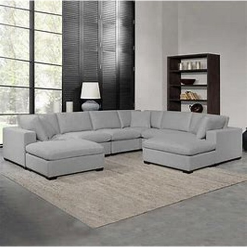 1466 - Lowell 8 piece Modular Sofa  Sectional , Original RRP £1916.66 + vat (4206-7) *This lot is subject t... 