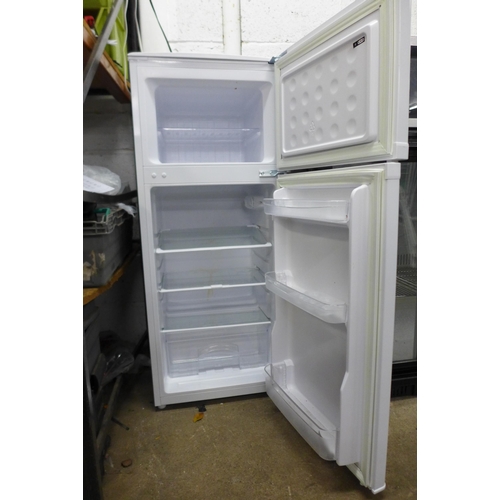 2145 - A 70/30 small form free standing fridge freezer - model no. MFF48116W