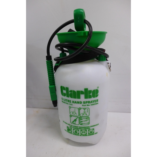 2286 - 2 Clarke 5L hand sprayers