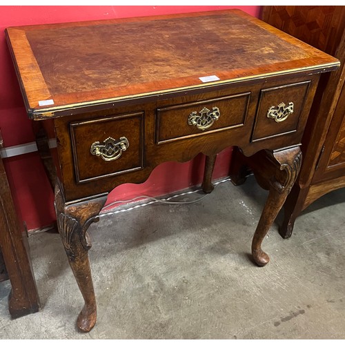 114 - A George I style walnut lowboy