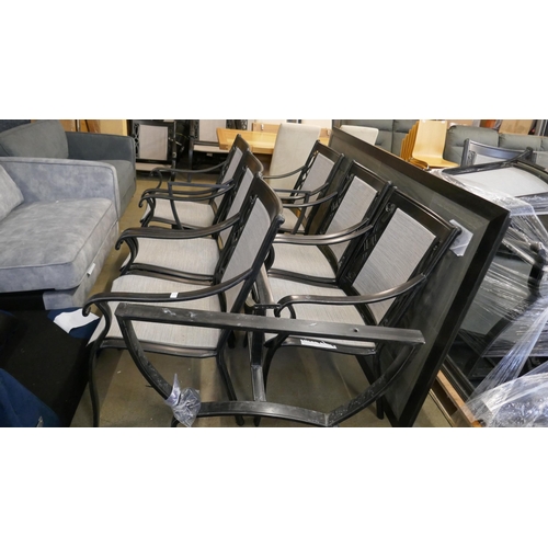 1501 - Agio Turner 7 piece Sling Dining Set, Original RRP £1249.99 + vat (4206-1) *This lot is subject to v... 