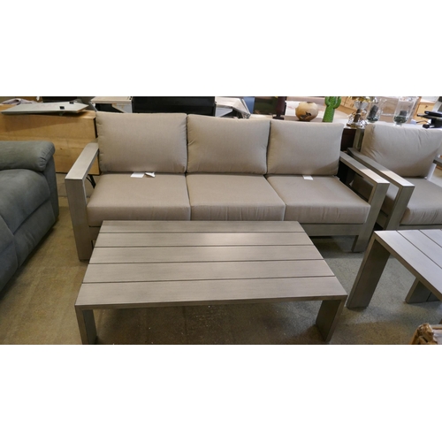 1509 - Atleisure Brookview 6 piece  Patio Set, Original RRP £2083.33 + vat - damaged frame on sofa, one cha... 