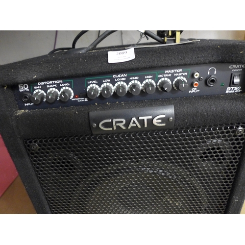 2089 - A Crate BT50 bass amplifier