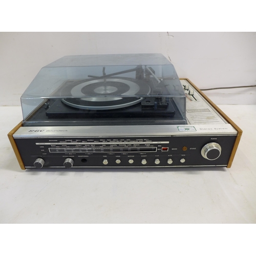 2111 - A quantity of stereo equipment including a G & C model 2810 Soundeck stereo system, a G & C model 28... 