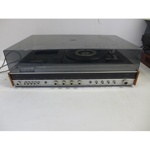 2112 - A quantity of stereo equipment including an Ultra model 6462 turntable record player, a D134 3-speed... 